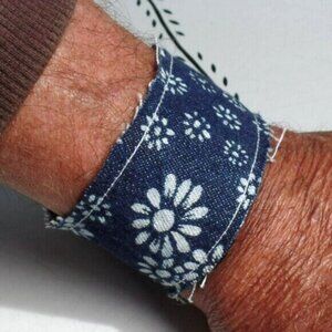 Hand Crafted Wrist Swag Bracelet REVERSIBLE